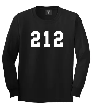 212 New York Area Code Long Sleeve T-Shirt