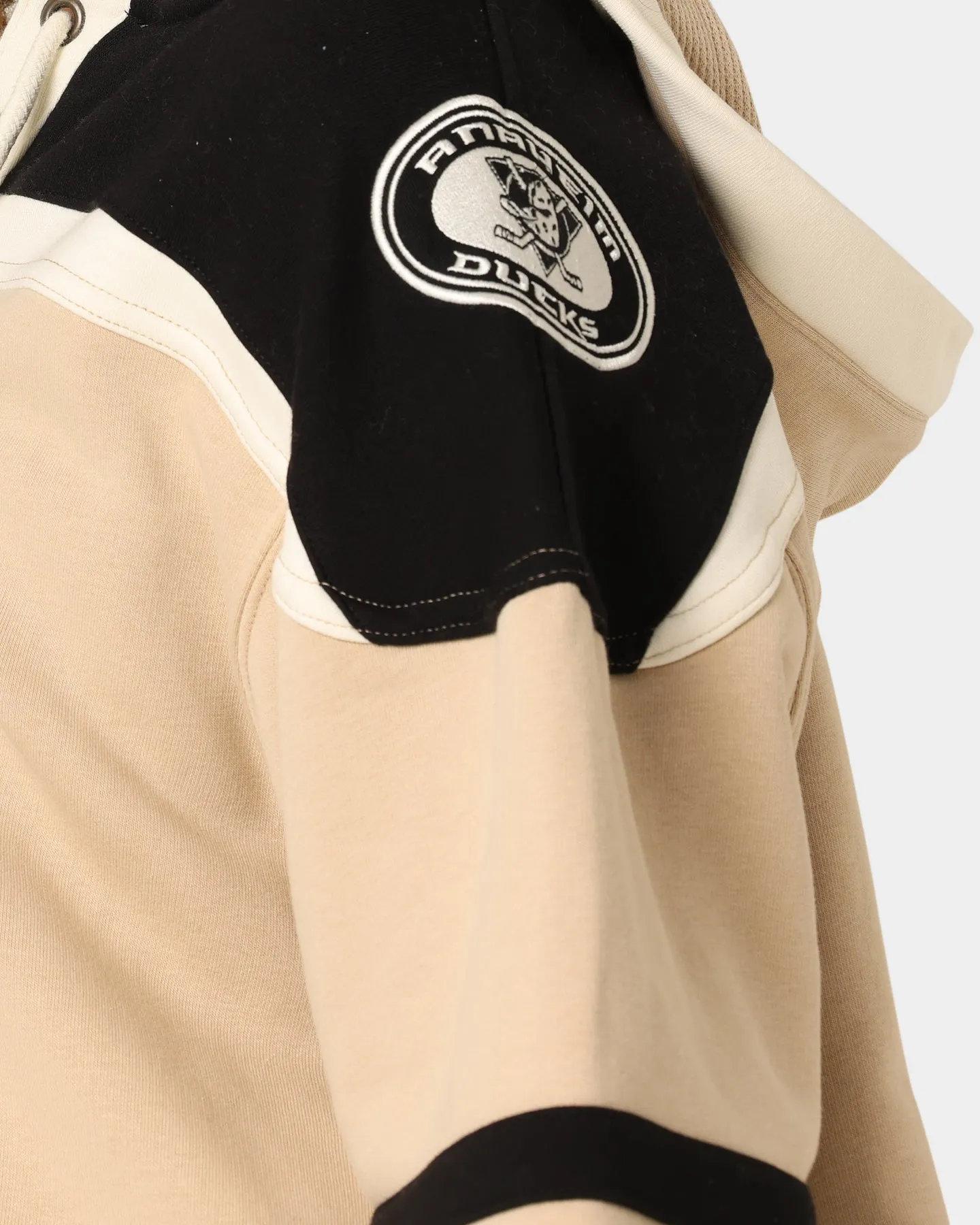 47 Brand Anaheim Ducks Superior Lacer Hoodie Khaki