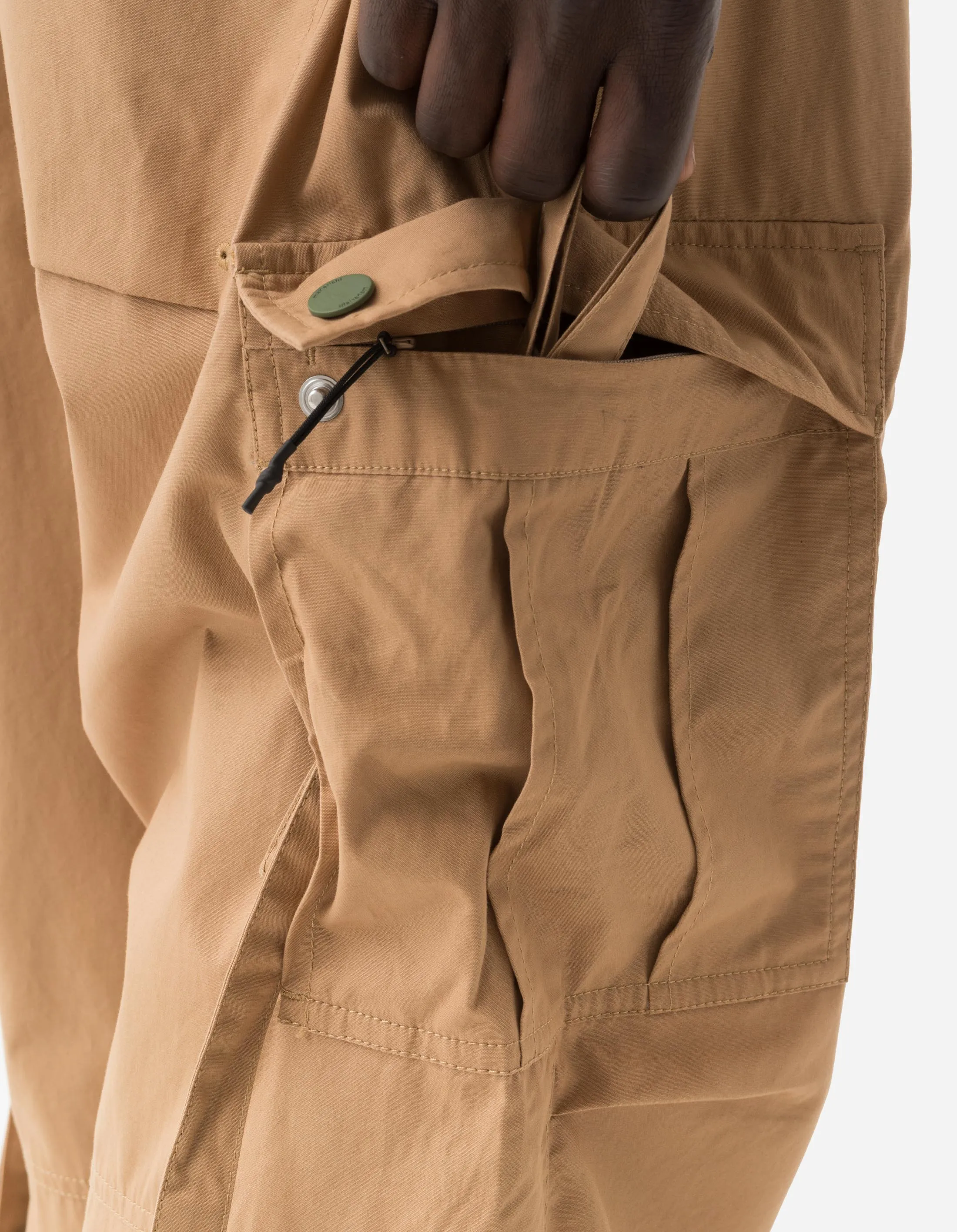 5307 Asym Cargo Track Pants Coyote