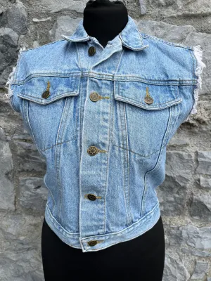 80s denim gilet 12y (152cm)