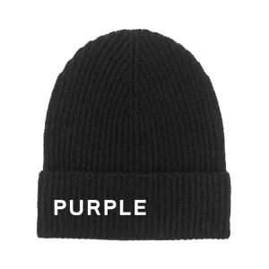 Acrylic Cuffed Beanie (Black) - PP921ABBK423