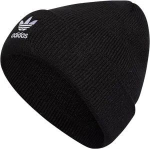 adidas Originals Women's Trefoil Beanie. Black/White 2. One Size