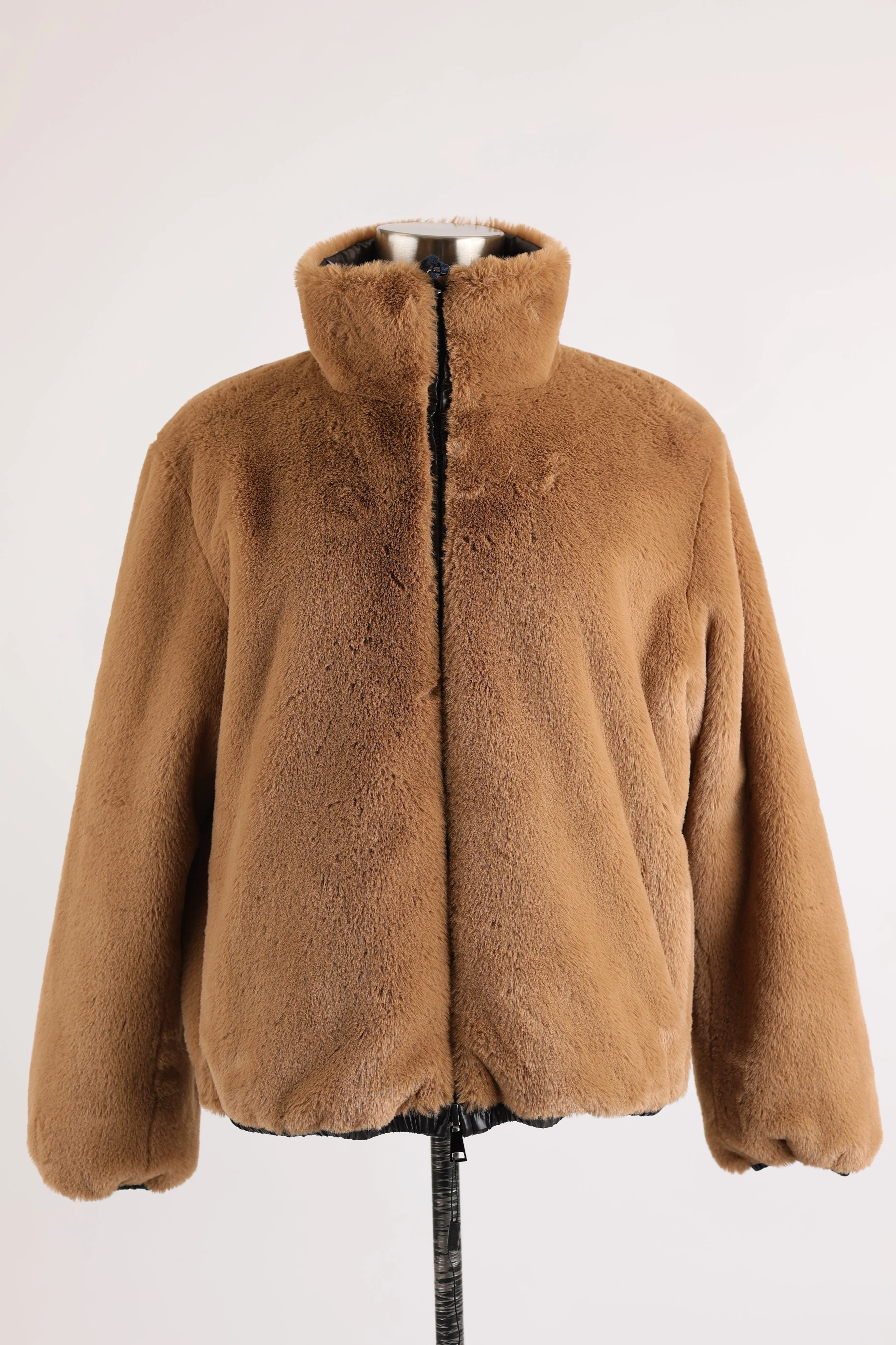 Adoxe Reversible Faux Fur Jacket