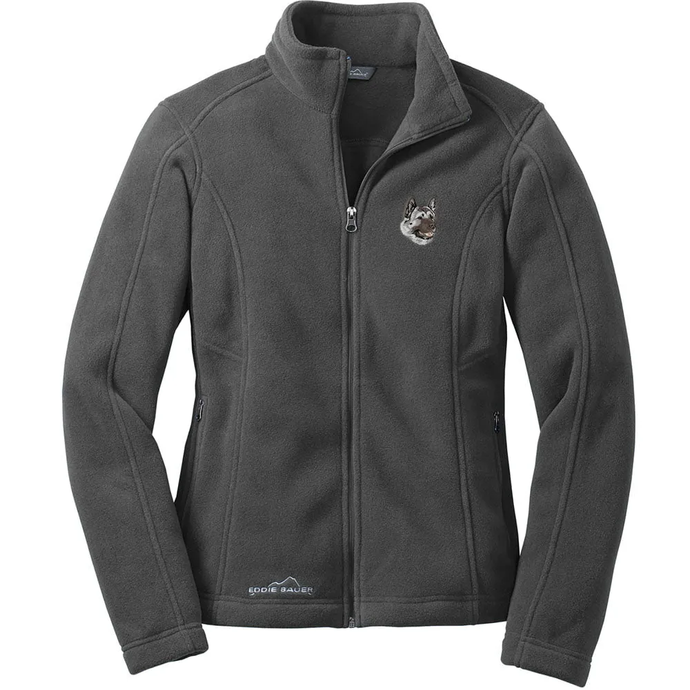 Akita Embroidered Ladies Fleece Jacket