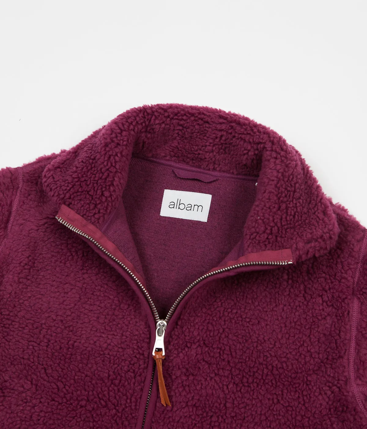 Albam Fleece Zip Jacket - Raspberry