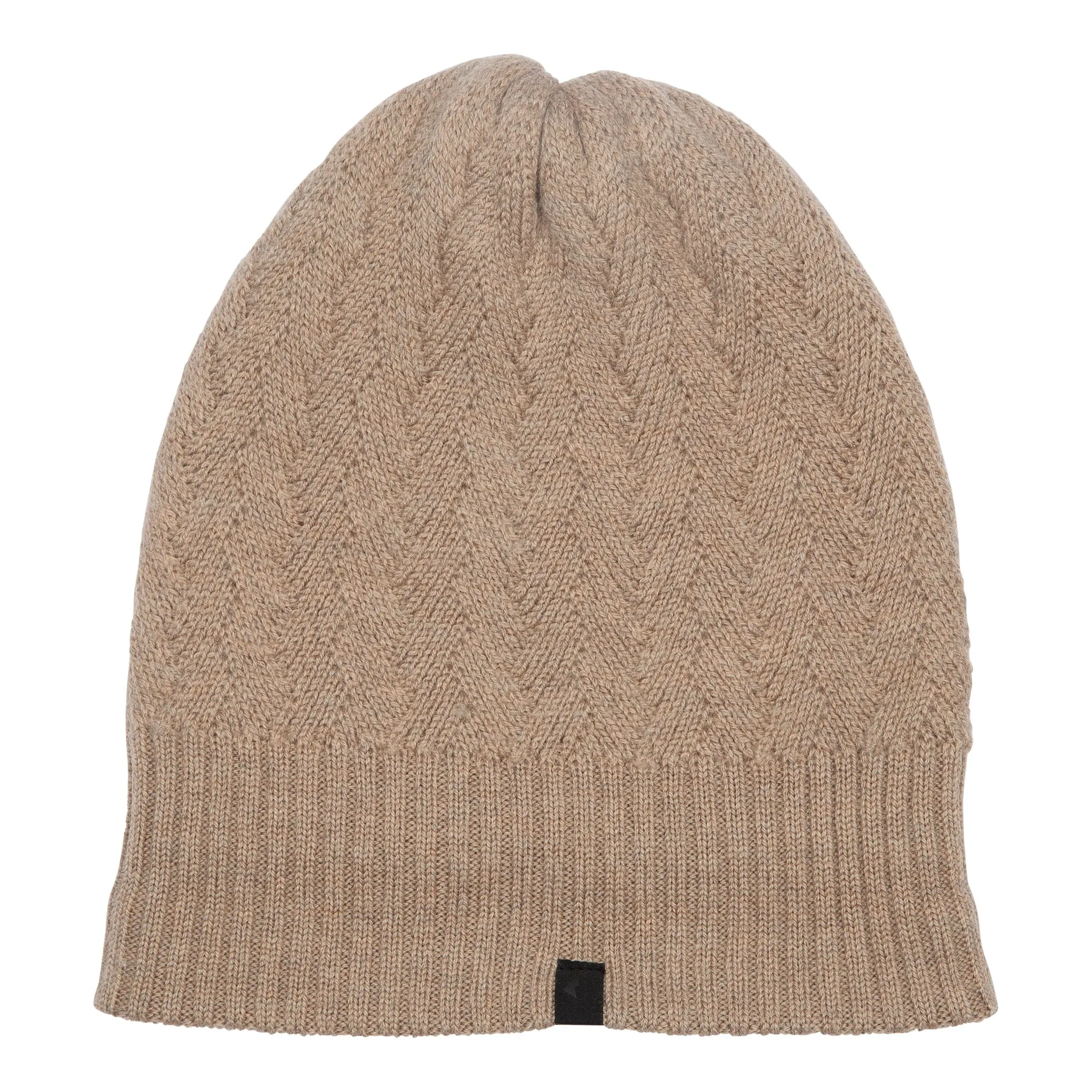 Alpine Chevron Merino Wool Beanie