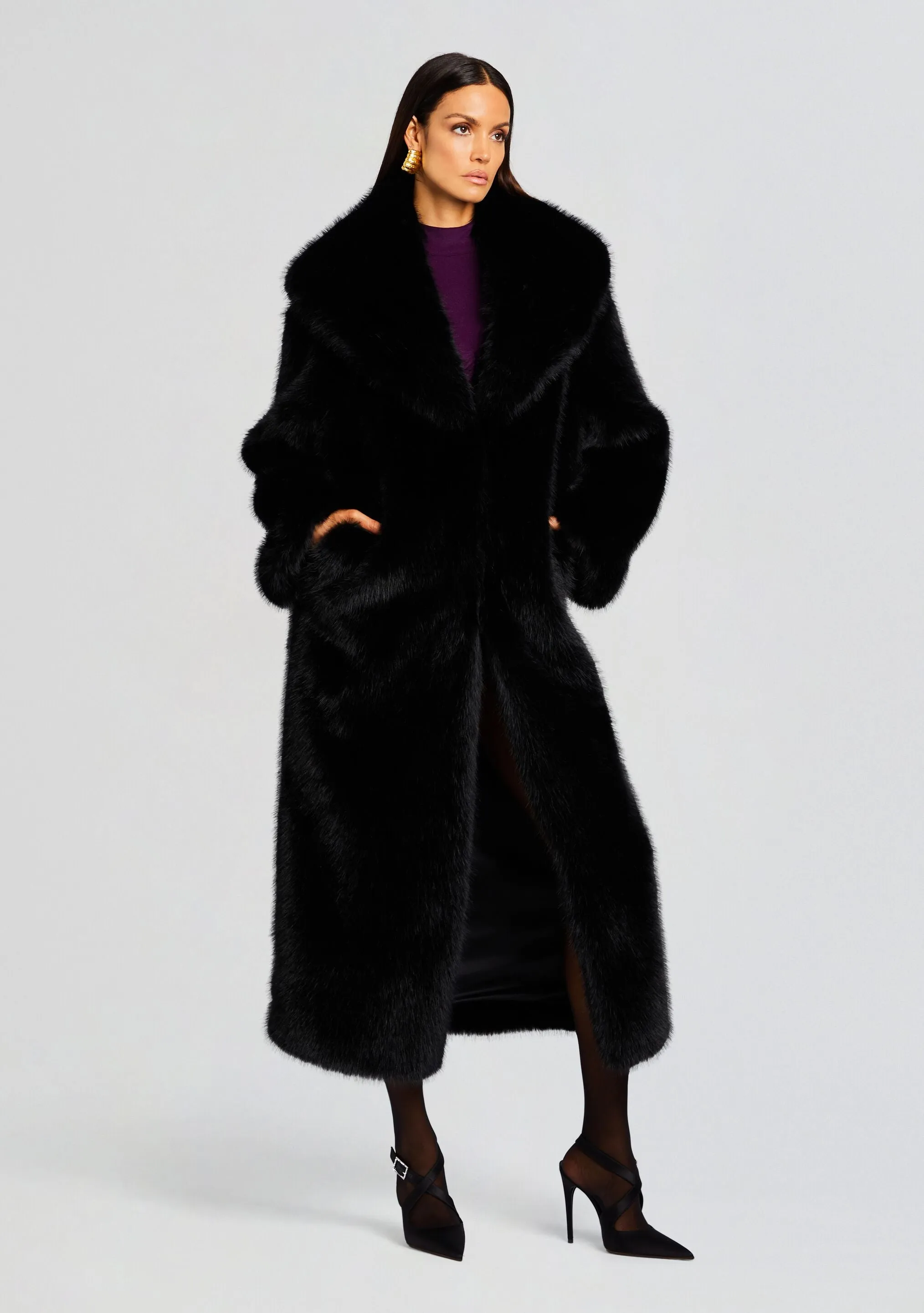 Averie Faux Fur Coat