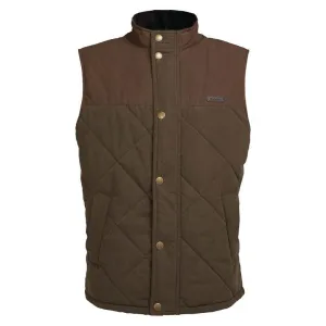 Barbour Rennison Mens Gilet - Dark Olive