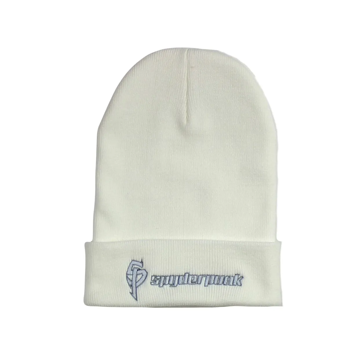 Beanie Spyderpunk Cuffed Knit Embroidered Available In 5 Colors