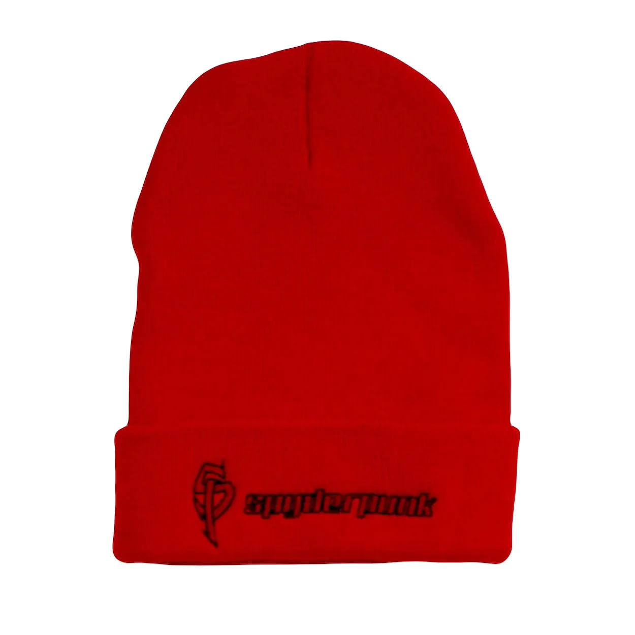 Beanie Spyderpunk Cuffed Knit Embroidered Available In 5 Colors