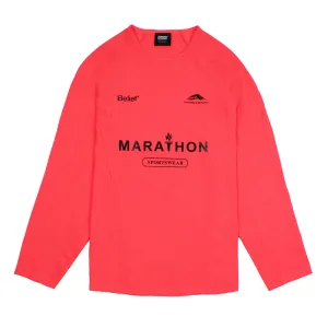 Belief NYC Marathon Mesh Jersey - Blaze Orange