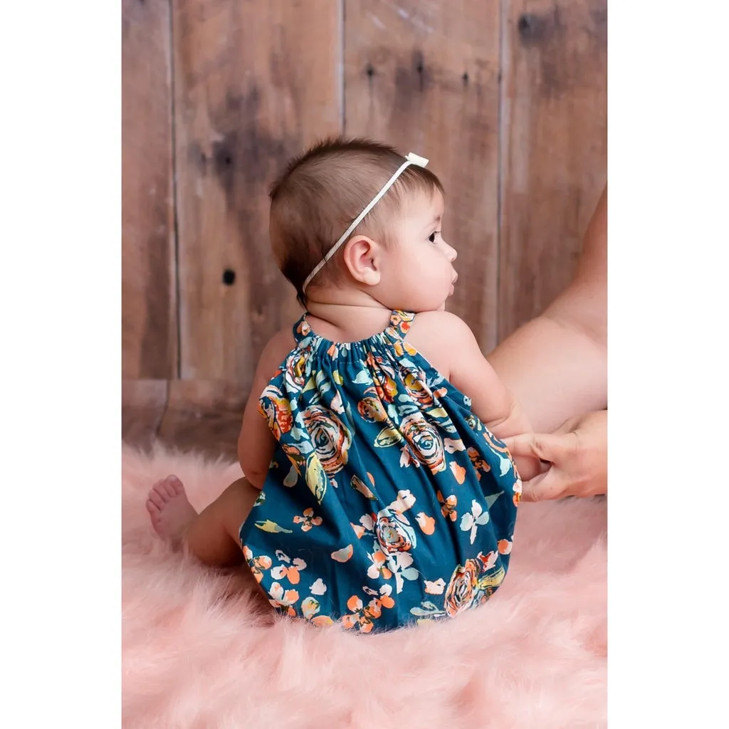 Boho Floral Bubble Romper