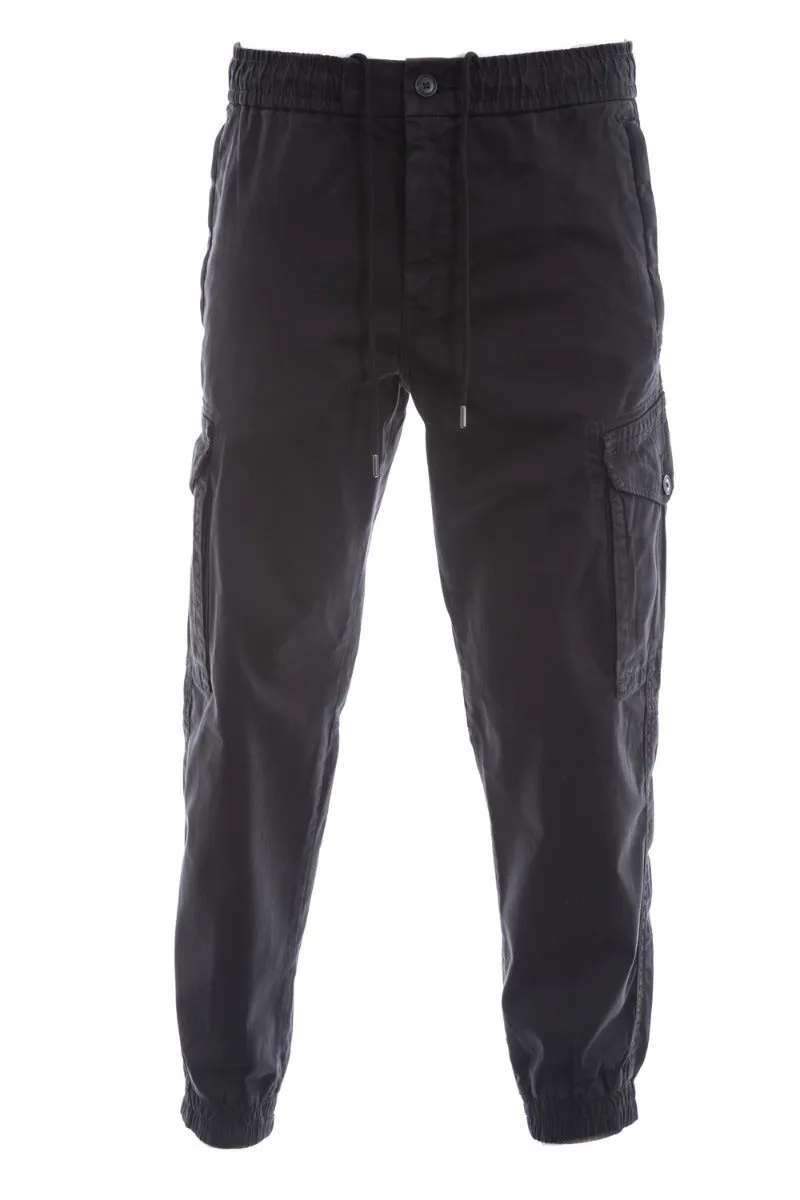 BOSS Seiland Cargo Trouser in Black