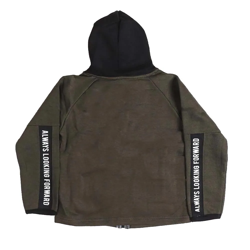 Boys Jacket Looking Forward - Dark Green