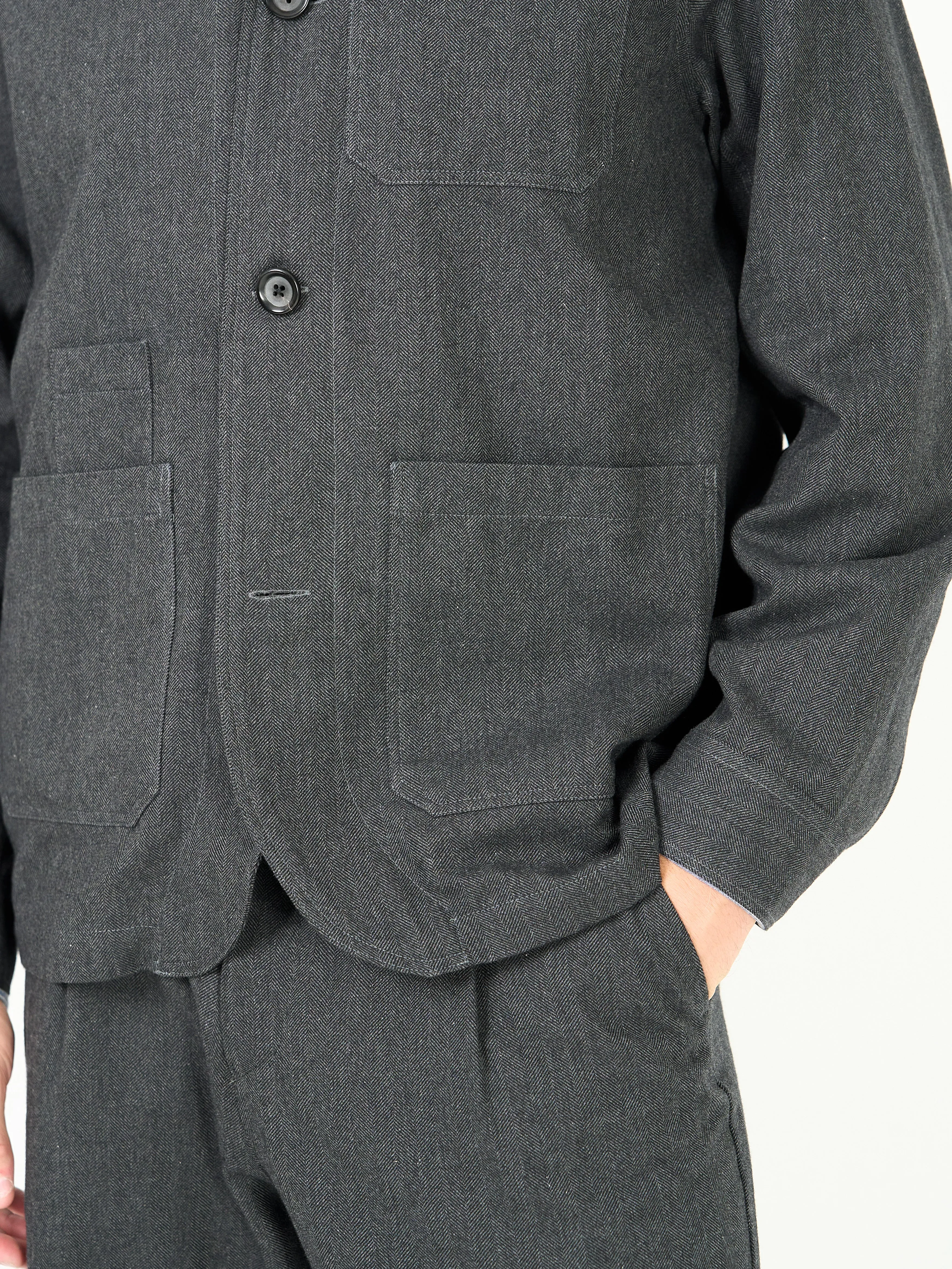 Bradwell Jacket Stockbridge Charcoal