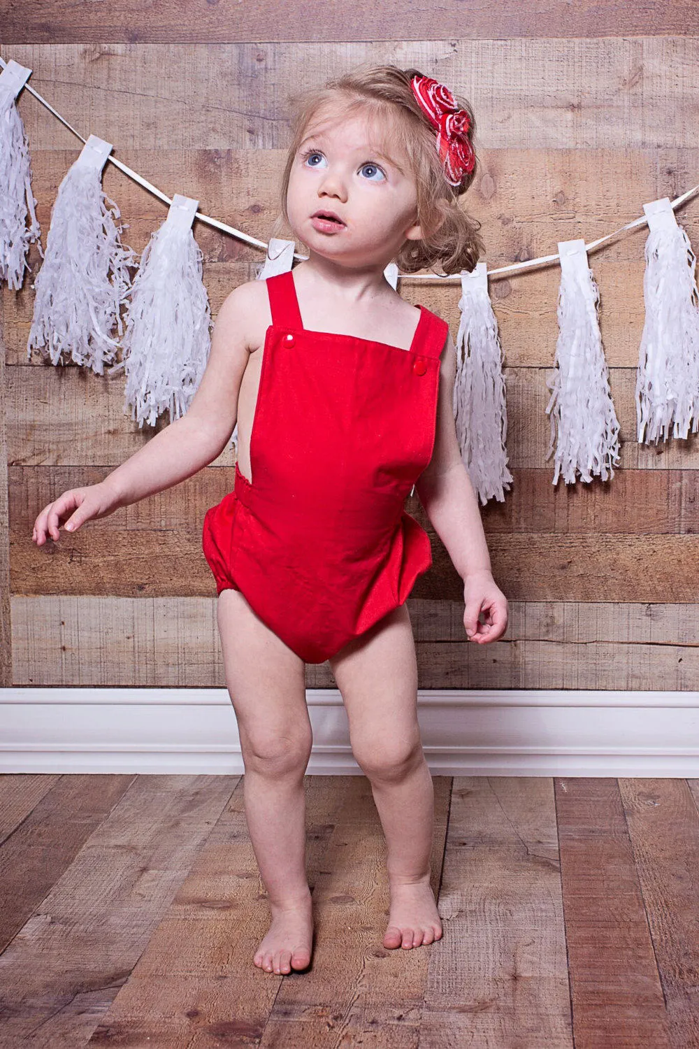 Brown Baby Romper