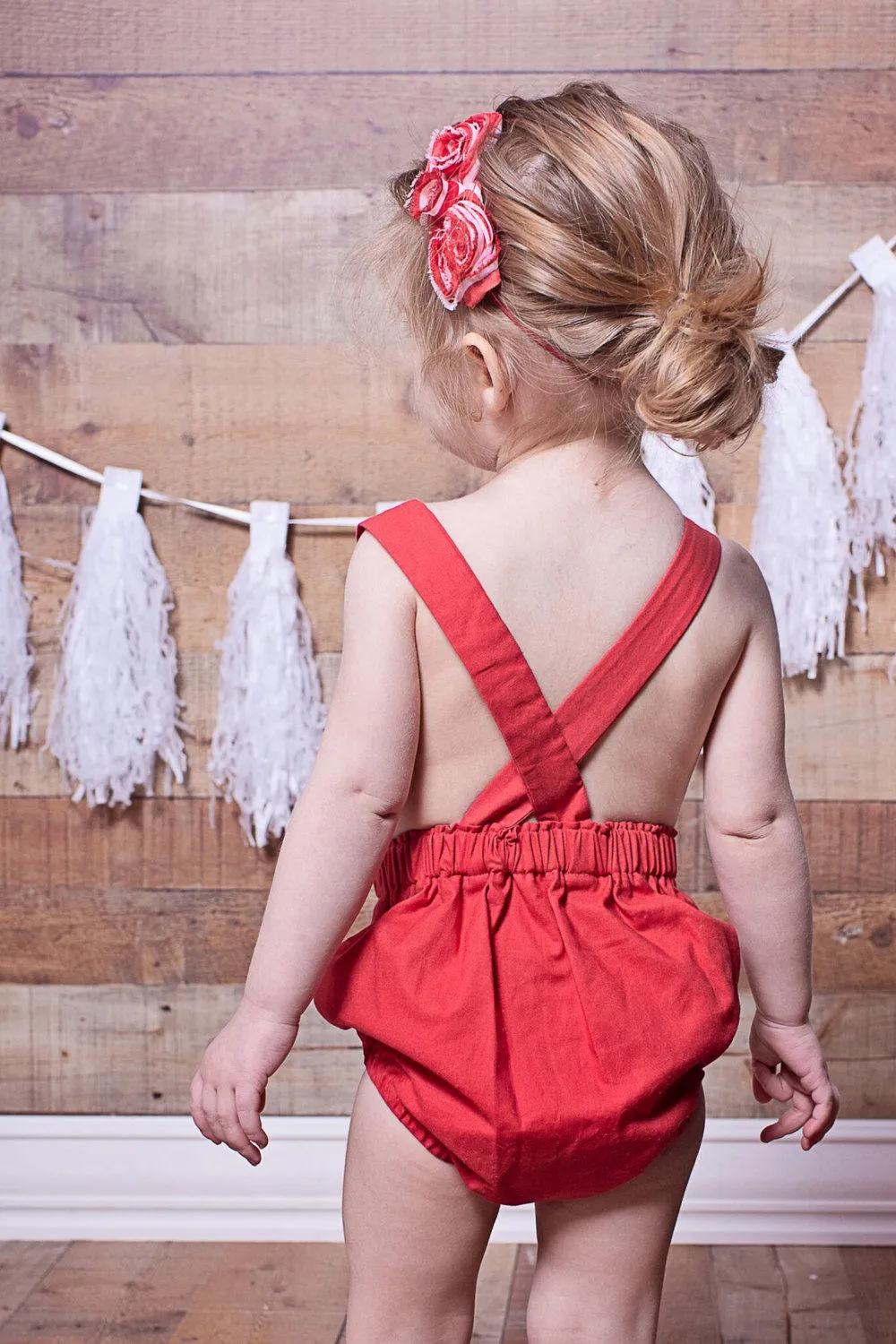 Brown Baby Romper