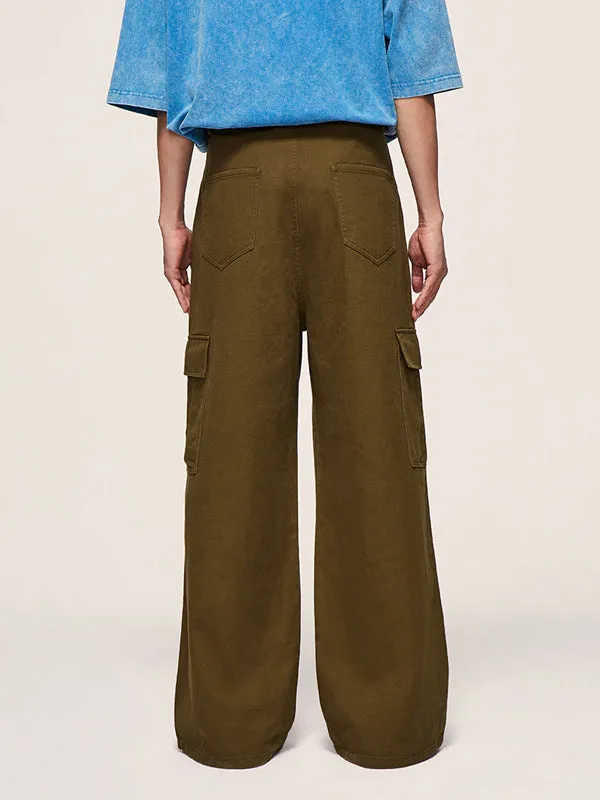 Brown Cargo Pants