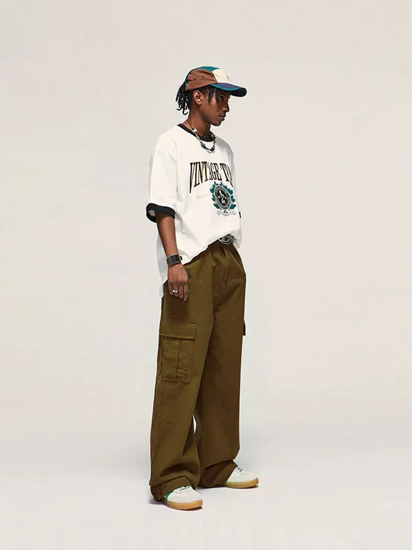 Brown Cargo Pants