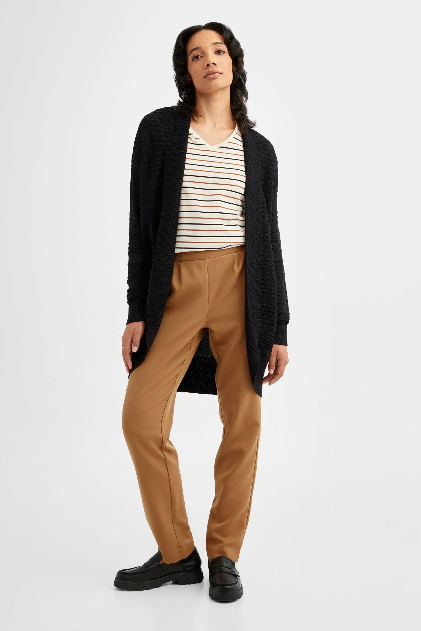 Cardigan cocon en tricot - Femme