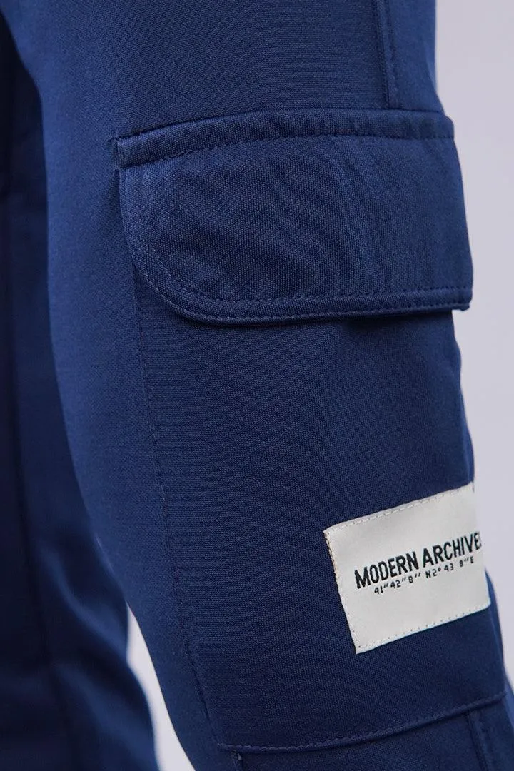 Cargo Jogger Pants - Navy Blue