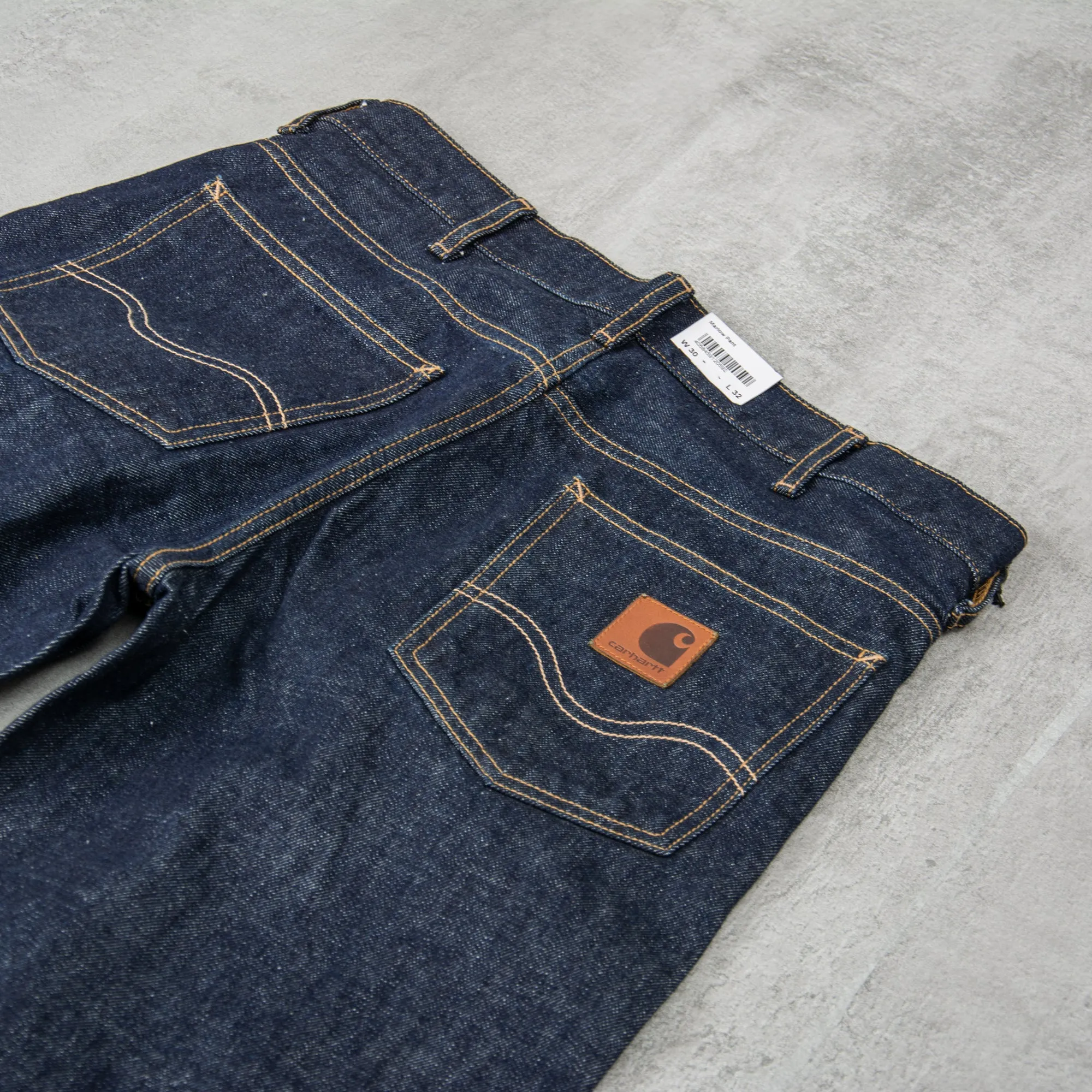 Carhartt WIP Marlow Pant - Blue Rinsed