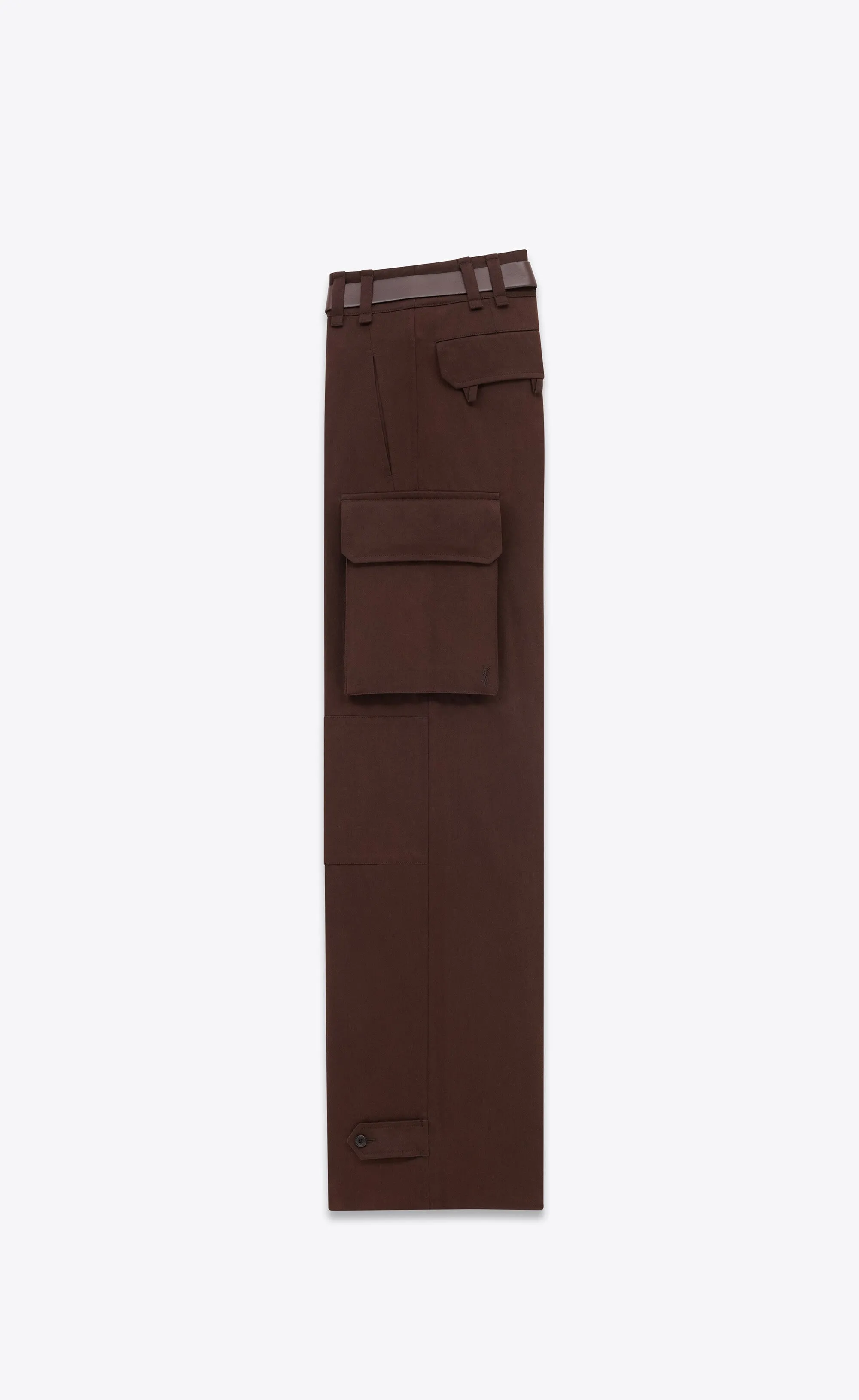 Cassandre Cargo Pants In Cotton Gabardine