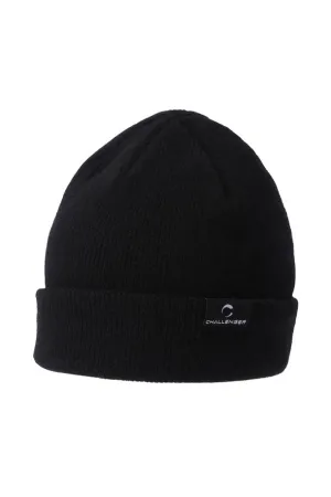 [CHALLENGER] Cashmere Wool Roll-up Beanie Hat(Uni)_CHA5UCP0428BK