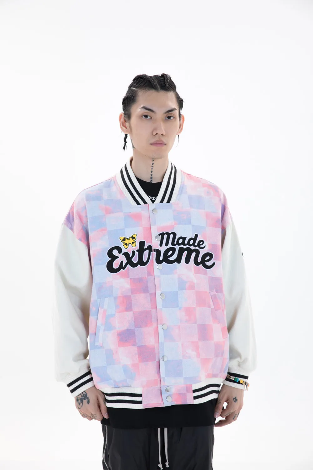 CHECKMATE baseball jacket