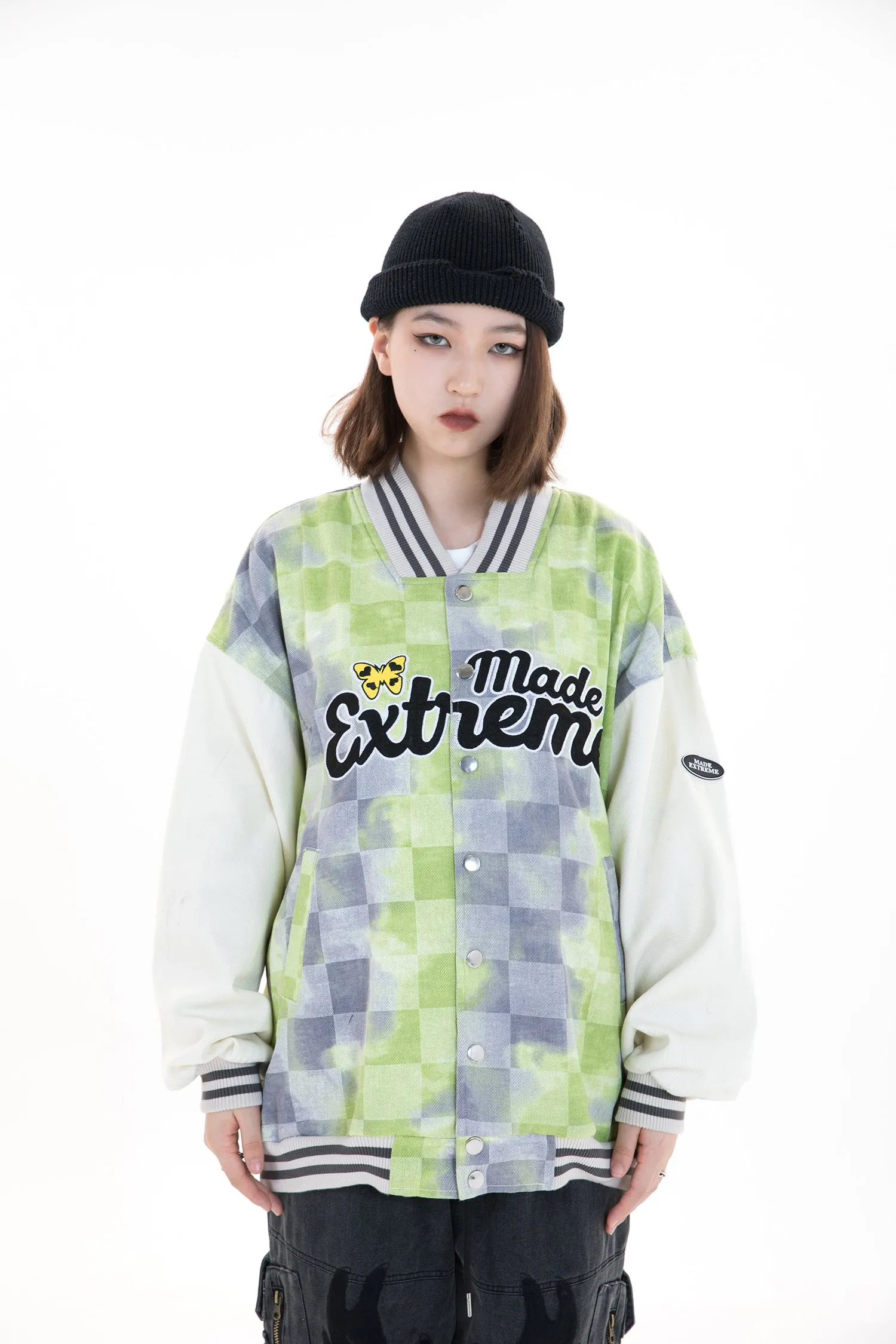 CHECKMATE baseball jacket