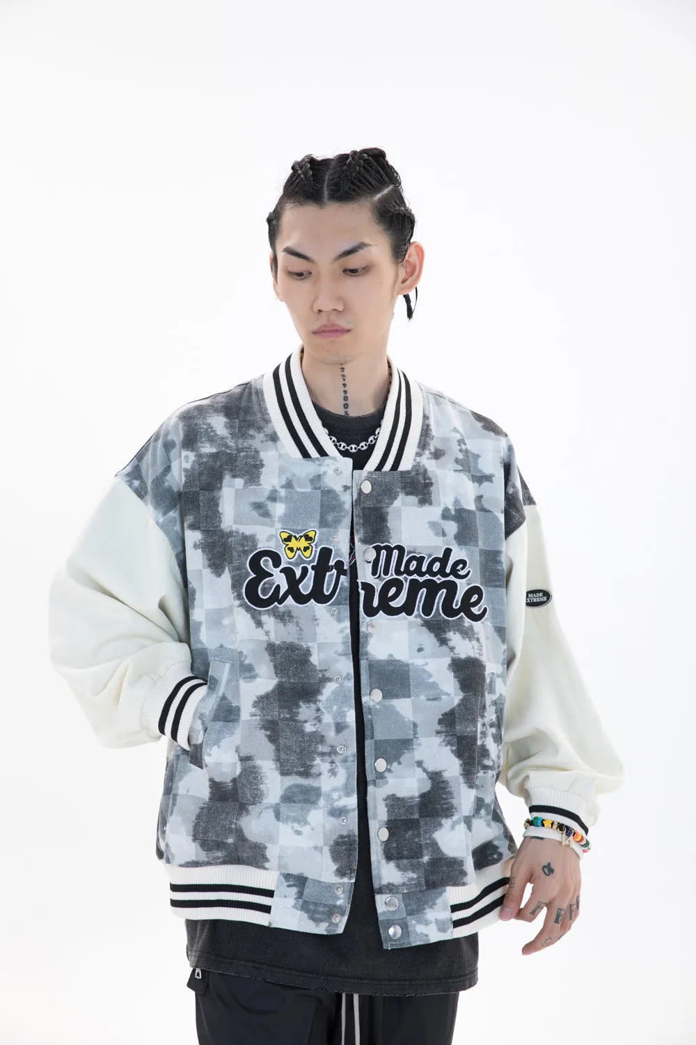 CHECKMATE baseball jacket