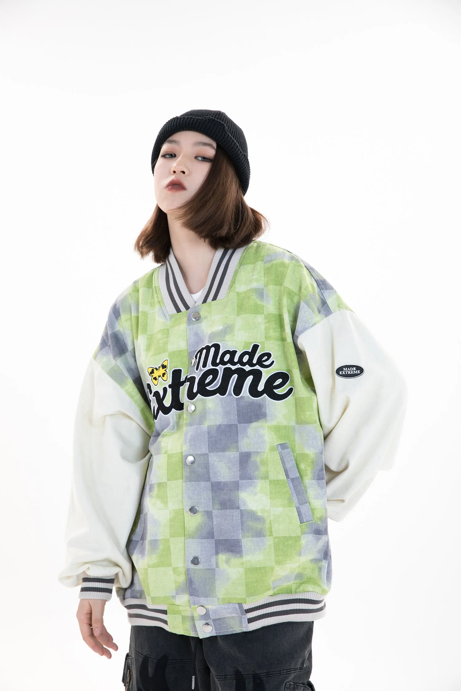 CHECKMATE baseball jacket