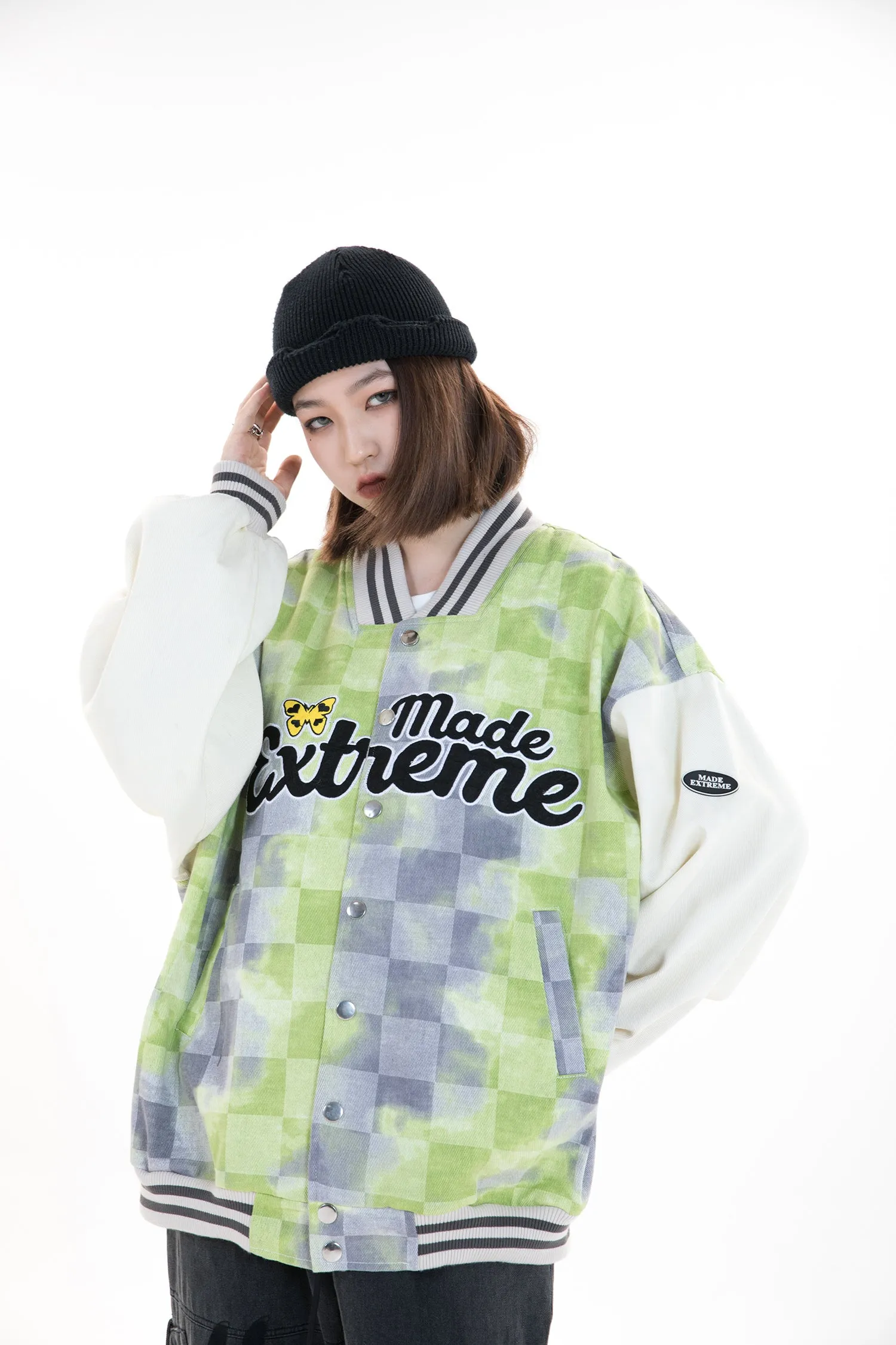 CHECKMATE baseball jacket