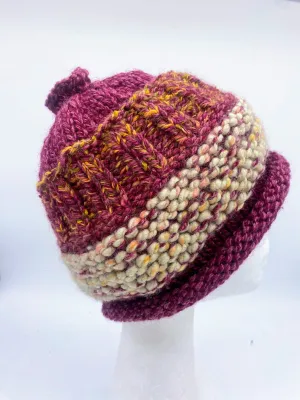 CHUNKY CLASSIC BEANIE -Russet- medium