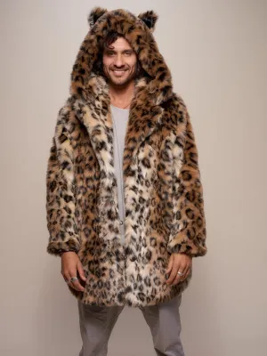 Classic Leopard Faux Fur Coat