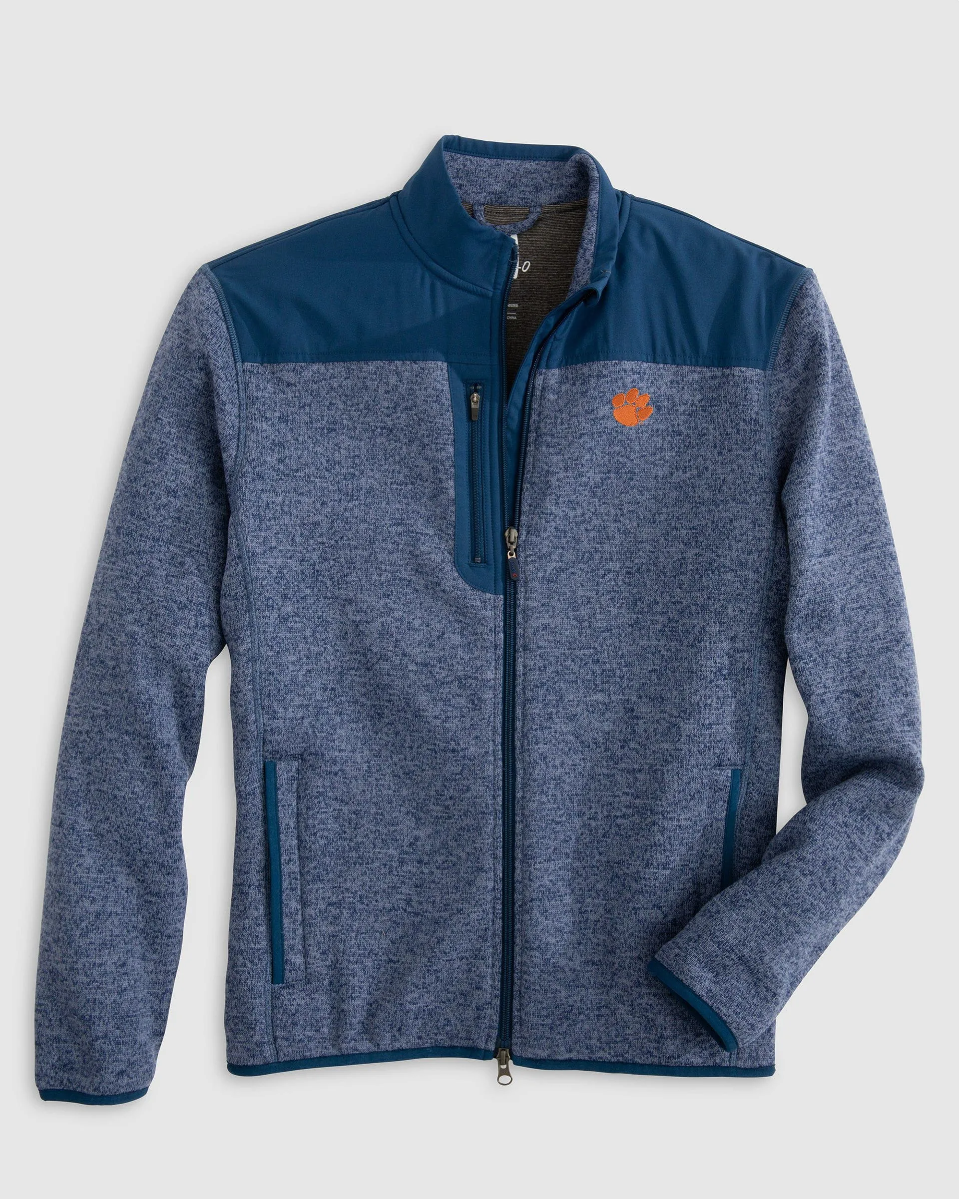 Clemson Arlo Full Zip Fleece Jacket