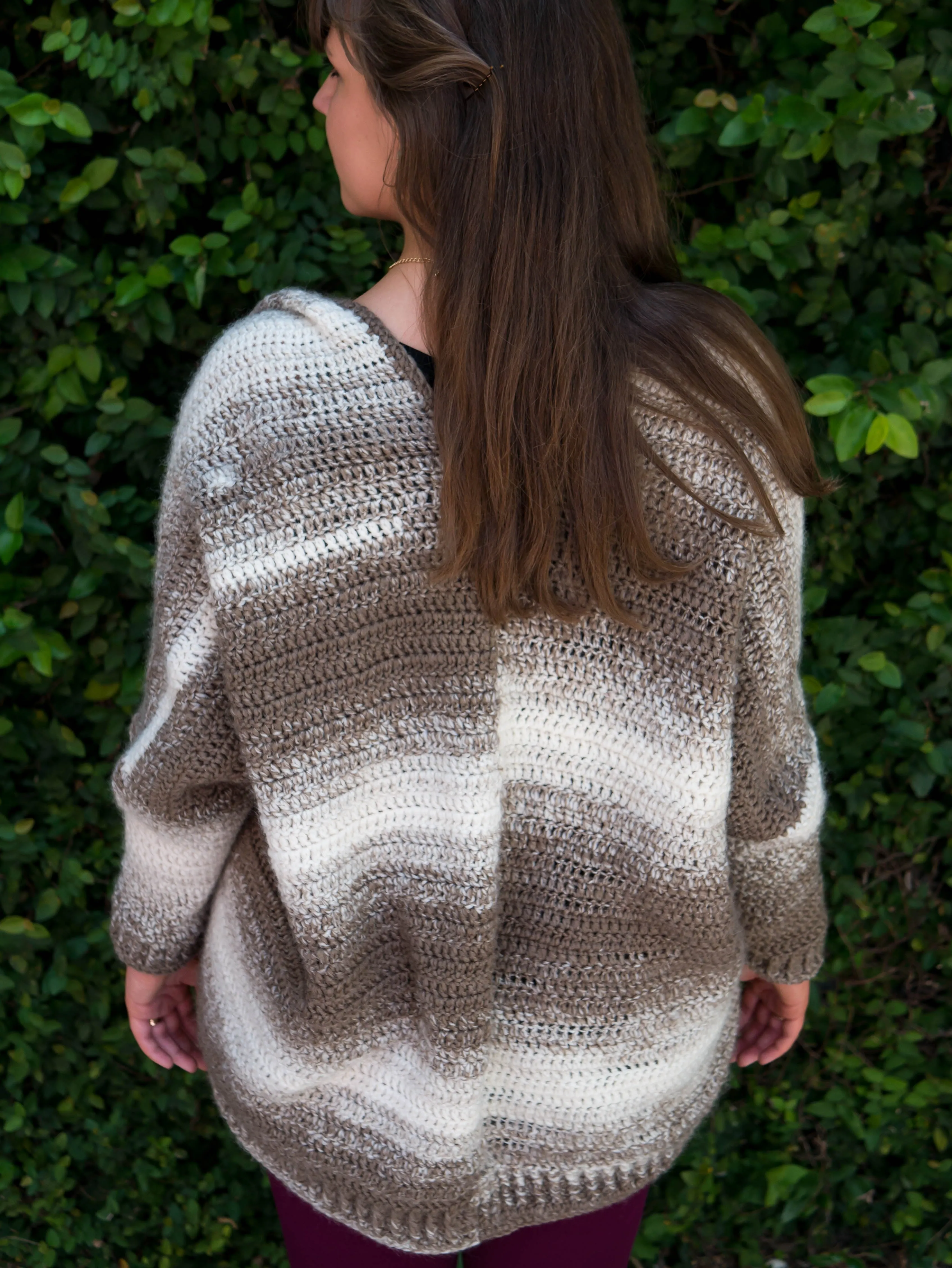 Crochet Kit - Cappuccino Cardigan