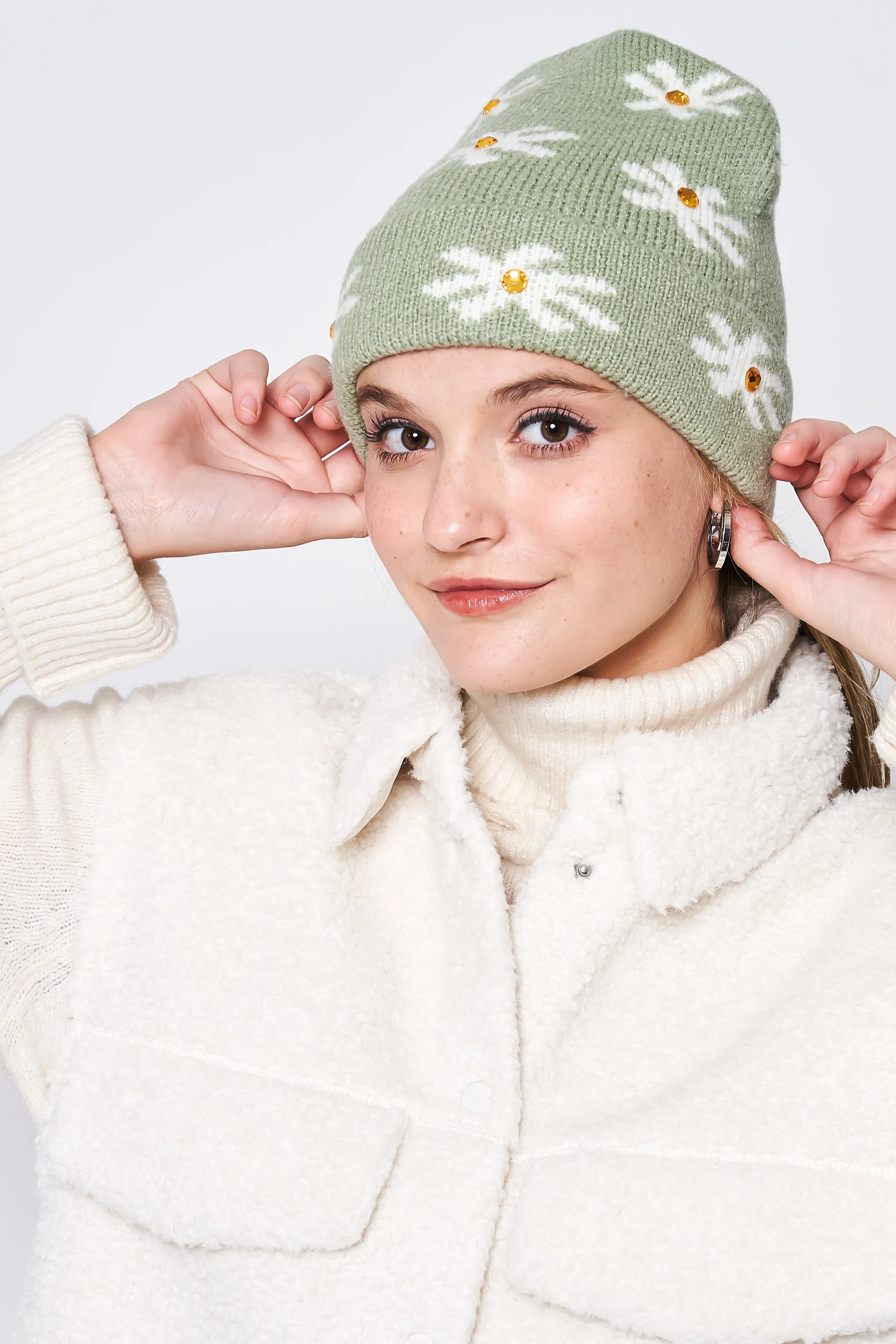 Daisy Gem Beanie