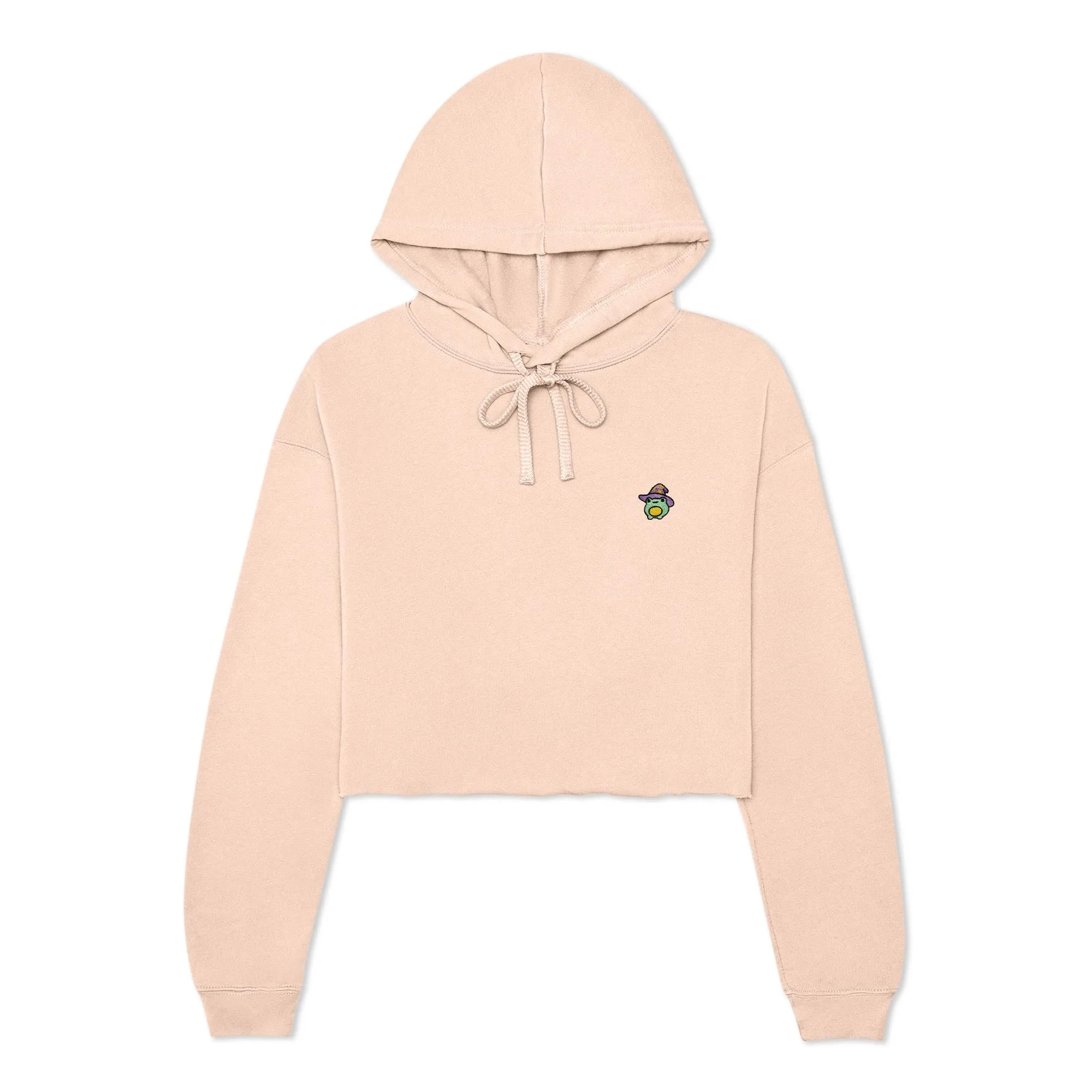 Dalix Sorcerer Frog Cropped Hoodie