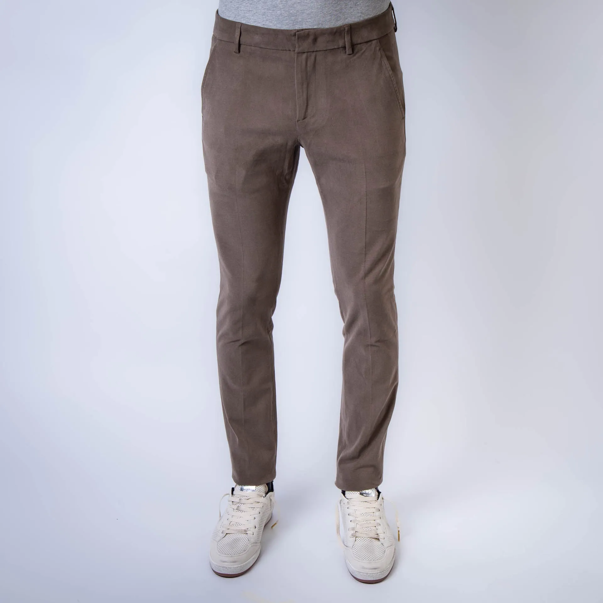 DONDUP TROUSERS UP235 GS0087 002 027 DOVE