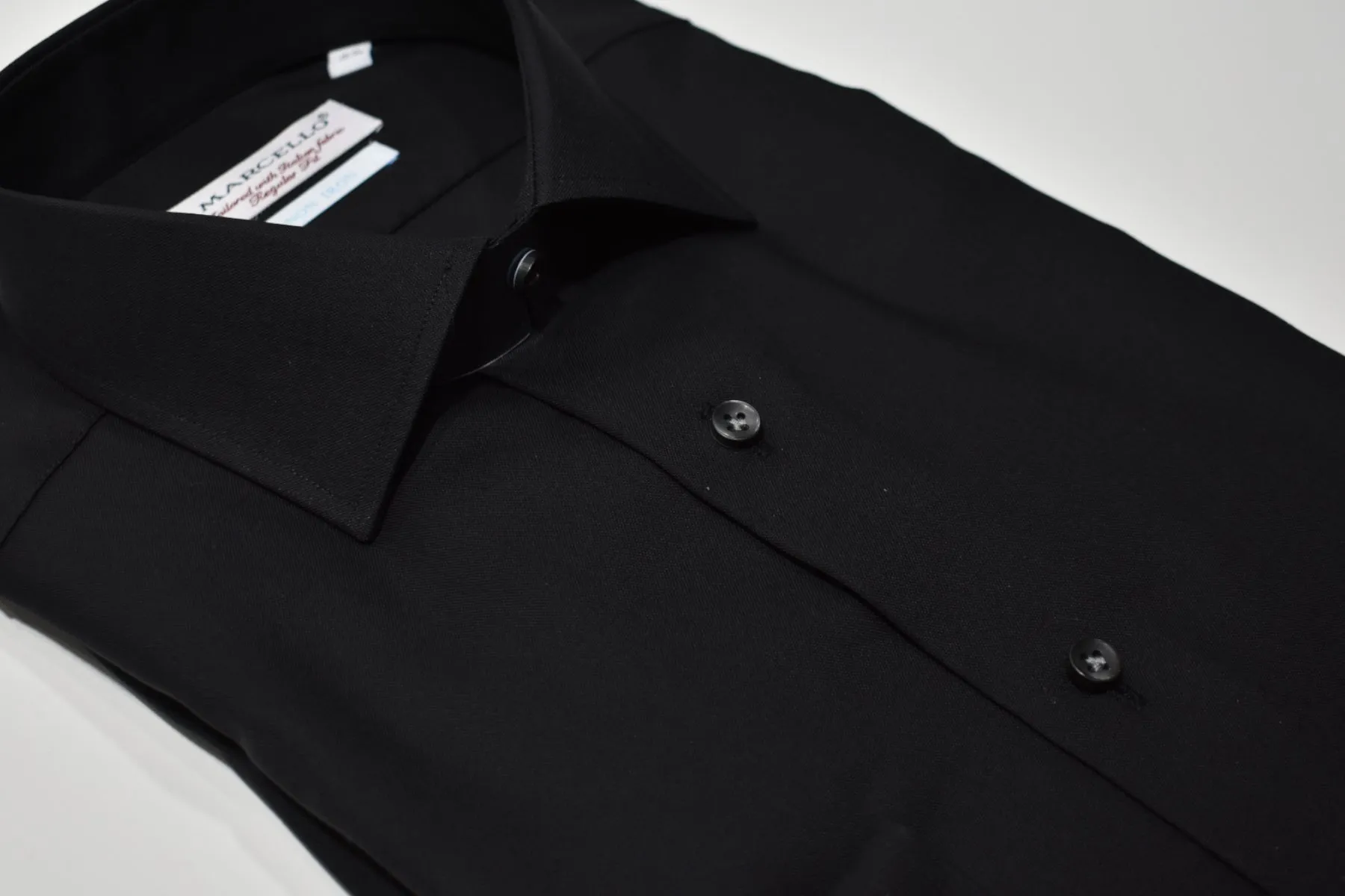 DS100 Black Non Iron Dress Shirt