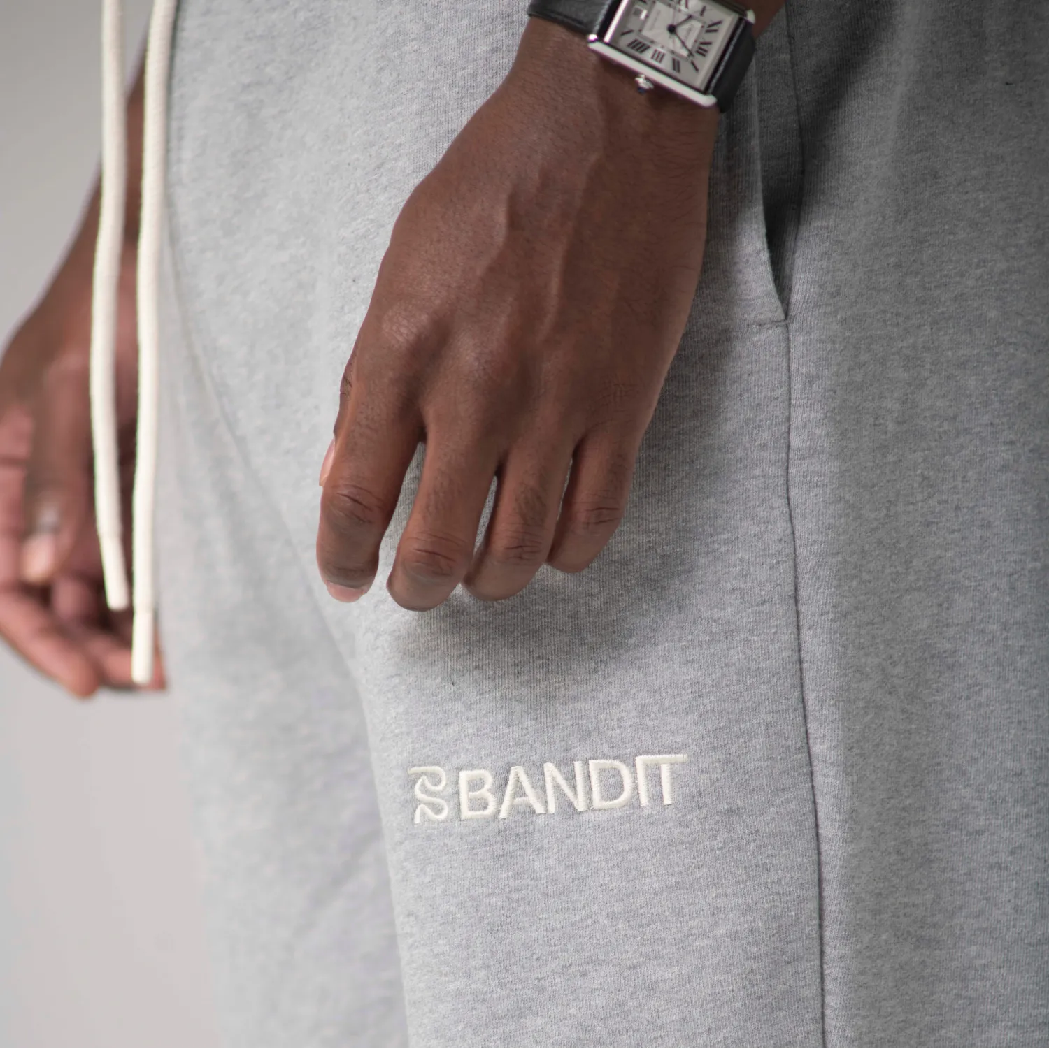 Embroidered Sweats, Heather Gray - Unisex