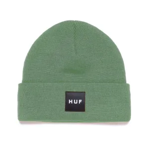 ESSENTIALS BOX LOGO BEANIE (Basil)