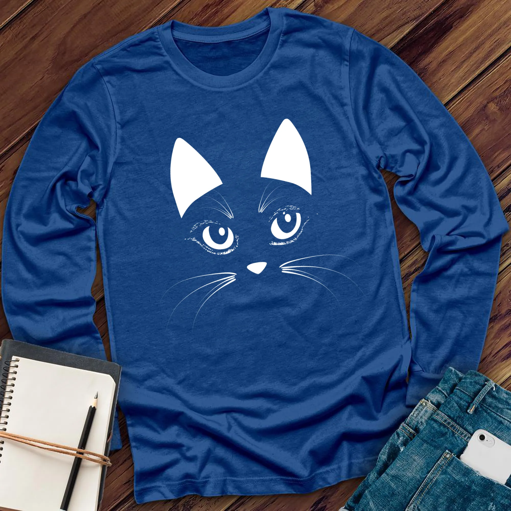 Face of Feline Long Sleeve