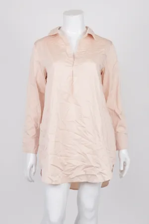 Fate & Becker Pink Lindsay Oversized Shirt Dress 14