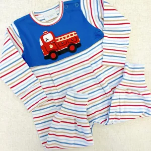 Firetruck Romper