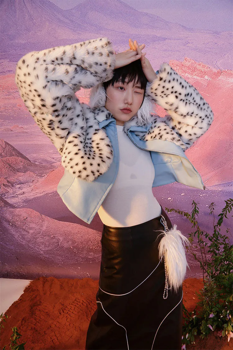 FUR FUR high-waisted jacket