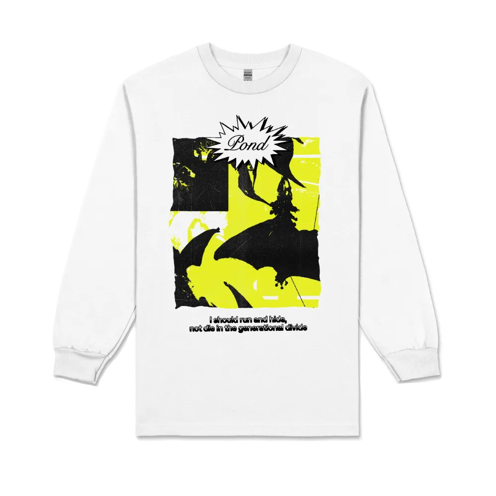 Generational Divide / White Long Sleeve