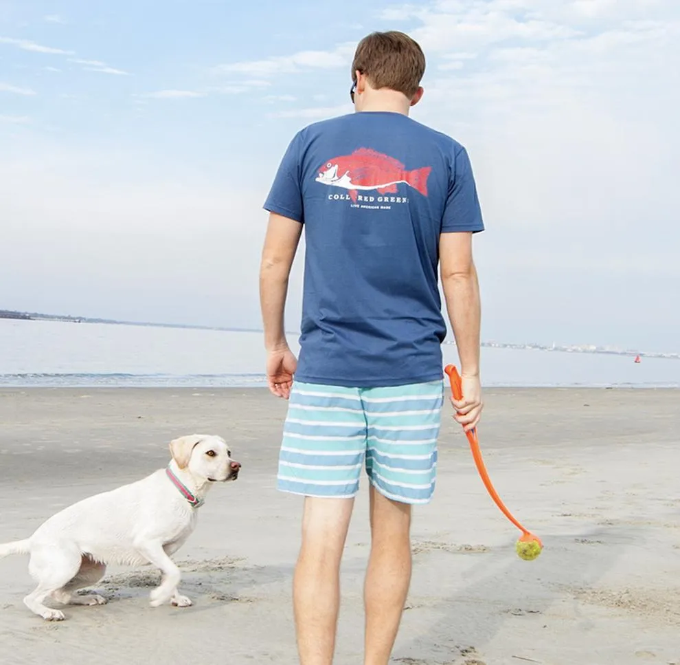 Good Boy: Long Sleeve T-Shirt - Chocolate Lab on White