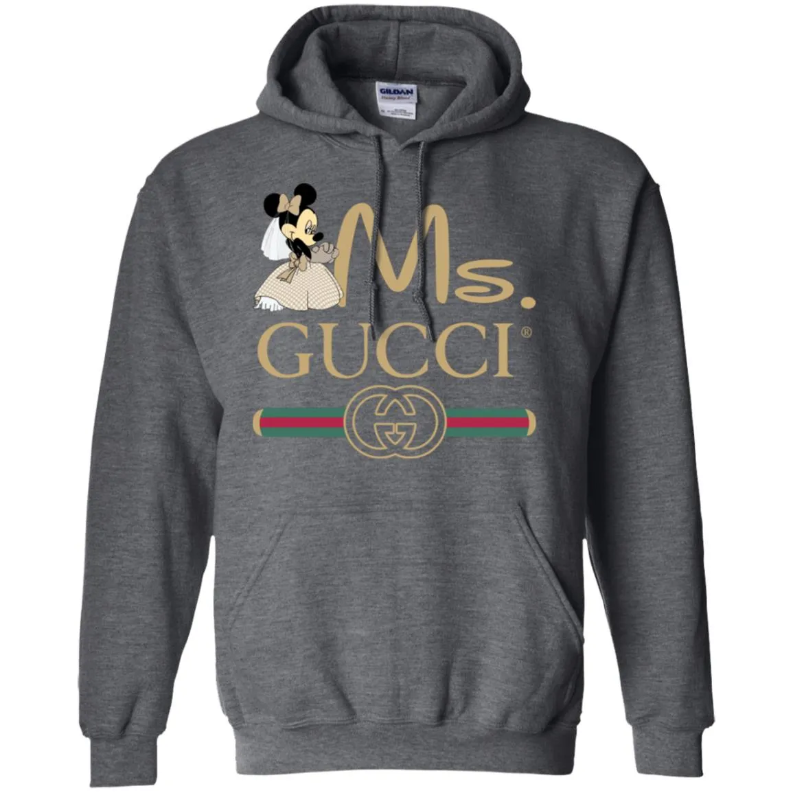 Gucci Couple Disney Ms Minnie Valentine's Day T-shirt Pullover Hoodie Sweatshirt